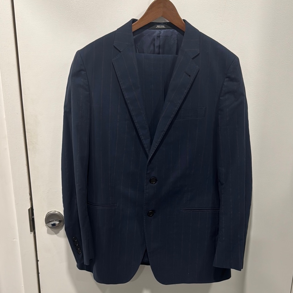 Todd Snyder Pinstripe Suit